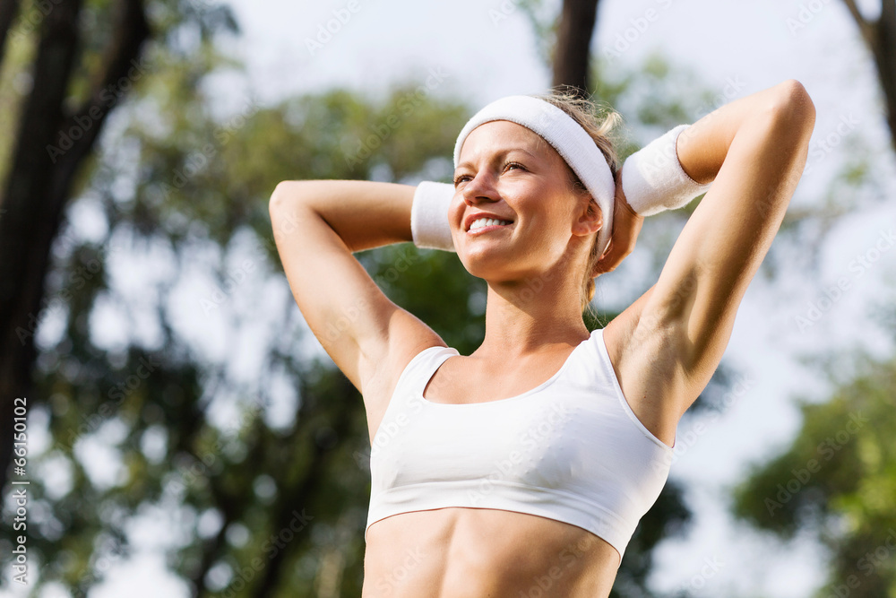 Fototapeta premium Outdoor workout