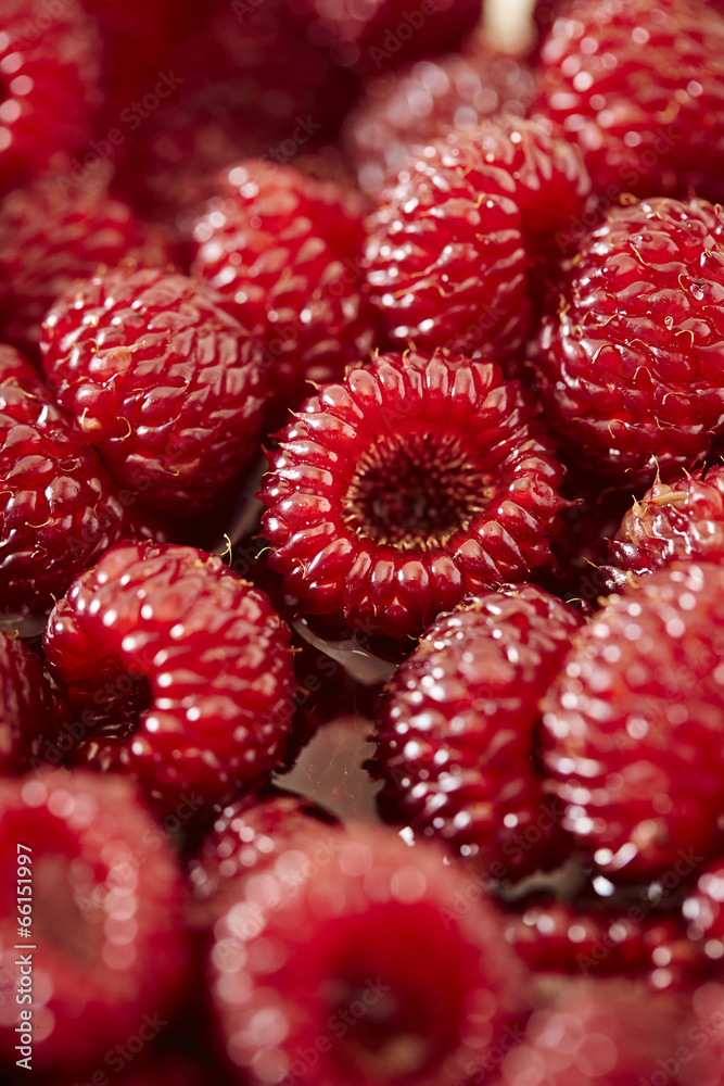 Fresh raspberries Fresh raspberries