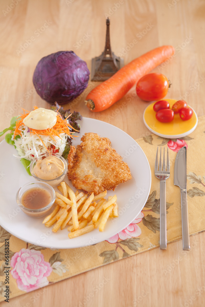fried chicken salad fried chicken salad