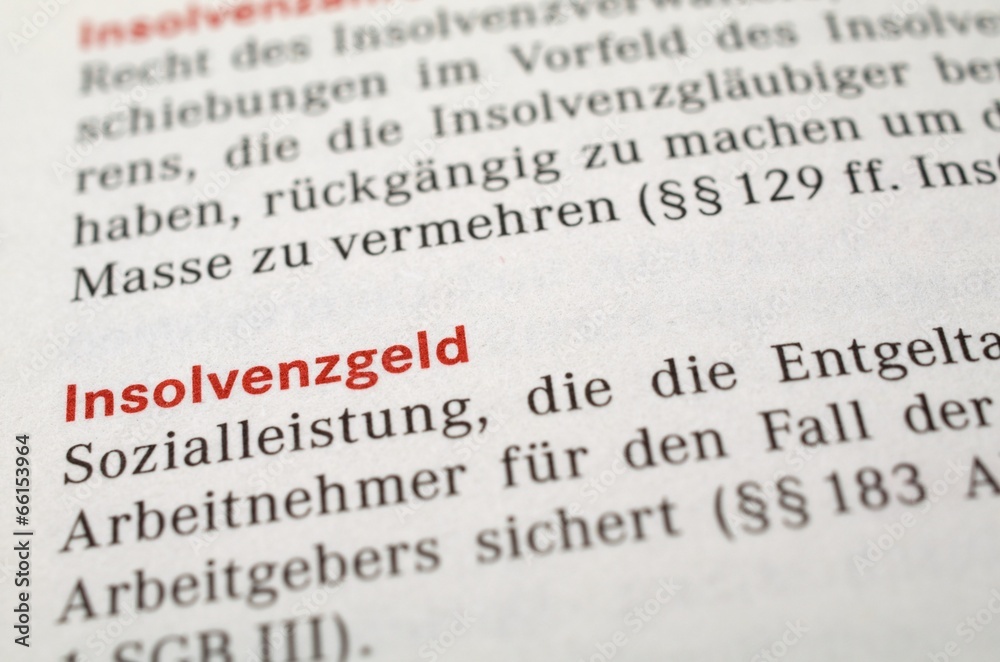 Insolvenzgeld Insolvenzgeld
