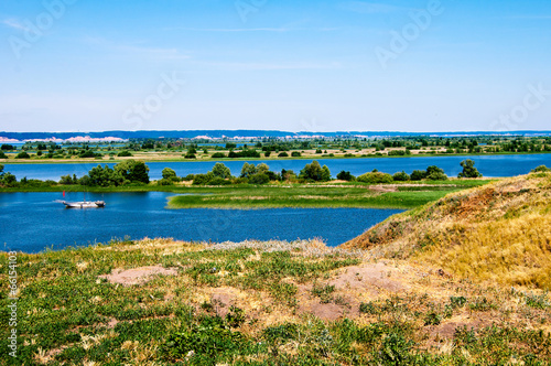 View of the Volga-river, during a sunny day