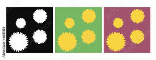 Seamess pattern with flowers