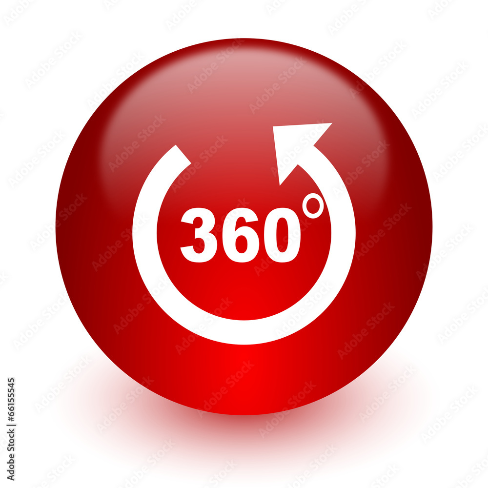 panorama red computer icon on white background panorama red computer icon on white background