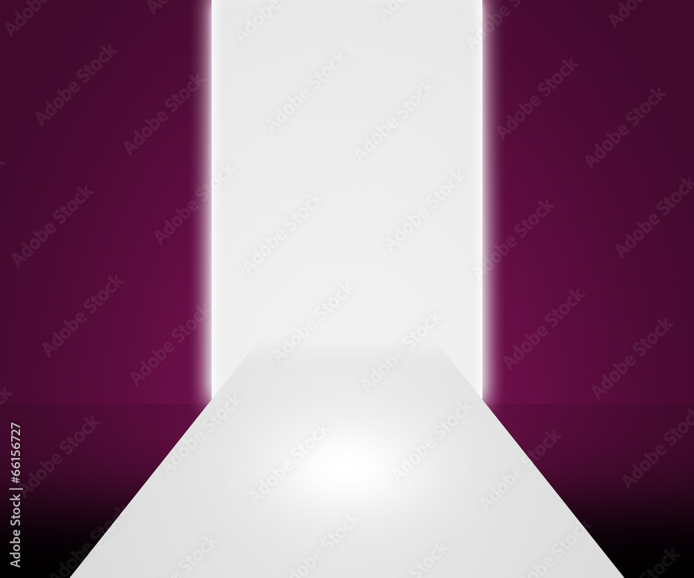 Obraz premium Catwalk Violet Background