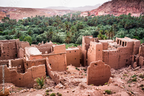 Old Casbah in Todgha (Todra) Gorge, Dades Valley (Valley of Thou photo