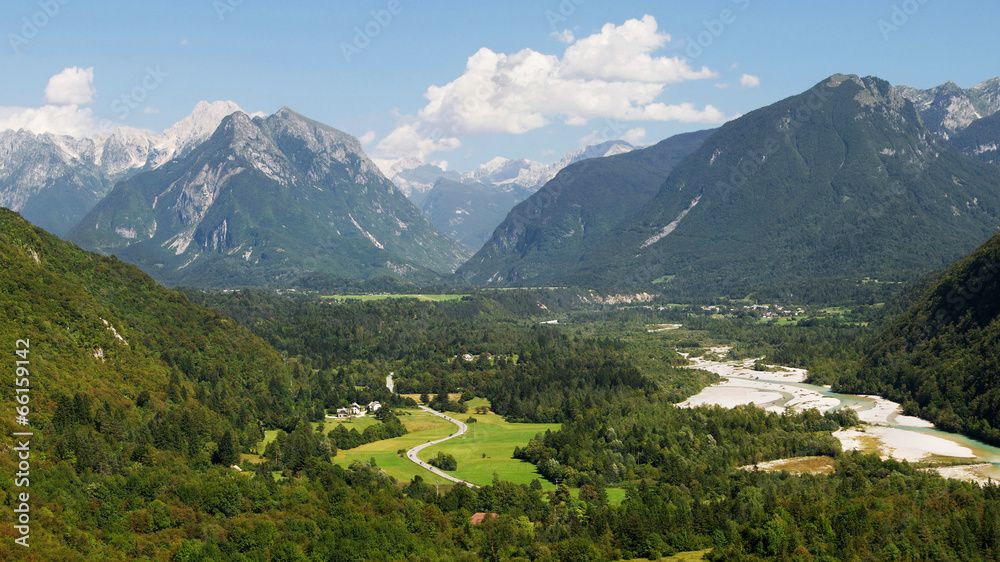 Soca Valley, Julian Alps, Slovenia