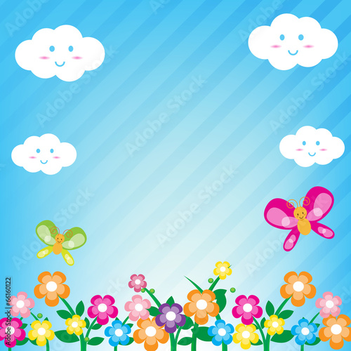 Flower background 001