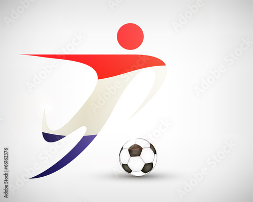 Silhouette Fußball Kroatien