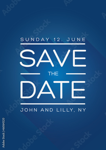 save the date template vector