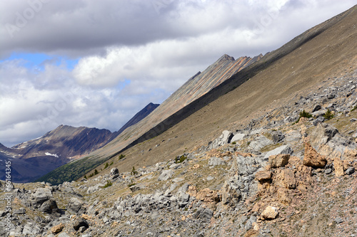 Jagged Mountains from a Remote Pass photo