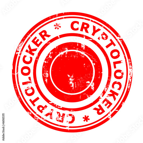 CryptoLocker virus stamp photo