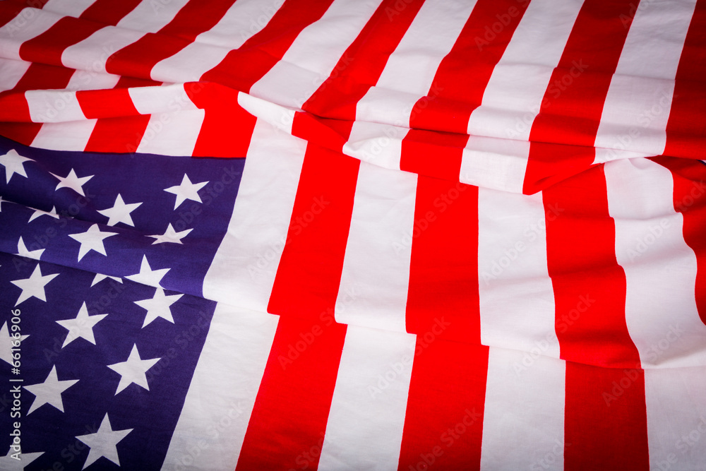 Naklejka premium American Flag