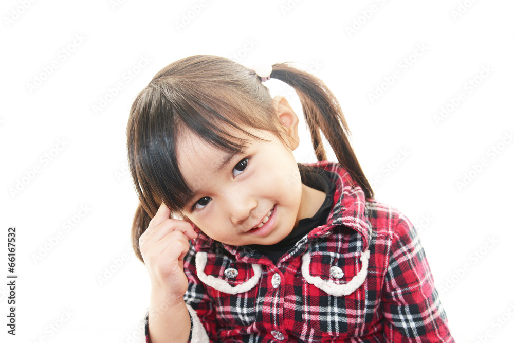 笑顔の女の子 笑顔の女の子