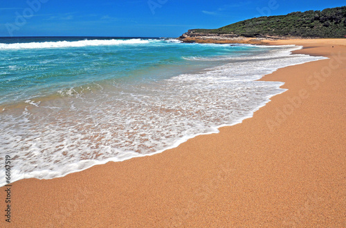 Remote Pristine Beach near Sydney Australia