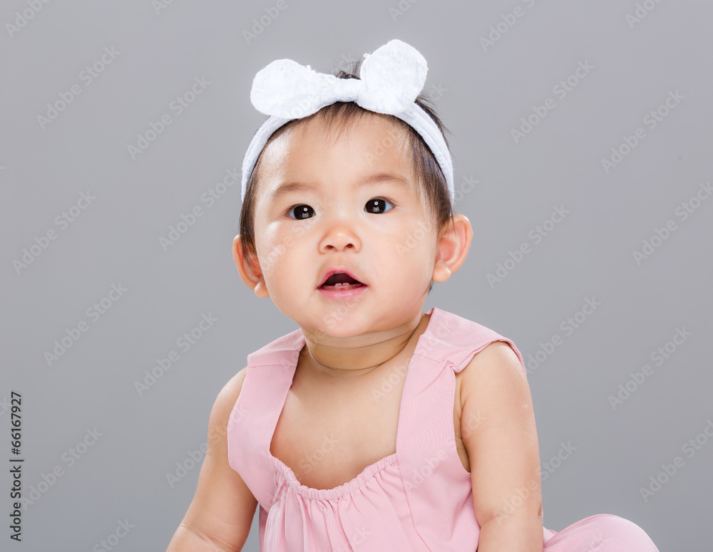 Little girl want to say something Little girl want to say something