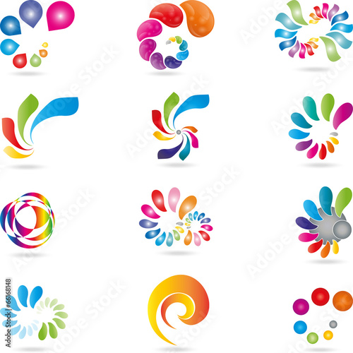 Logo, Spirale, Welle, Schnörkel