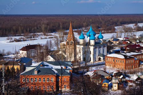  view of Gorokhovets in winter photo