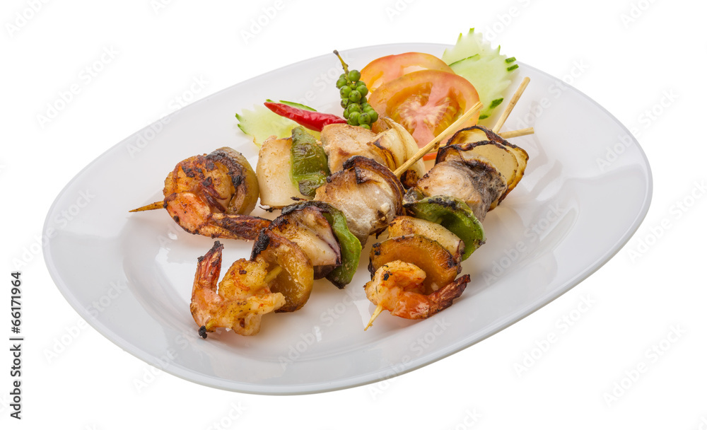 Seafood barbeque