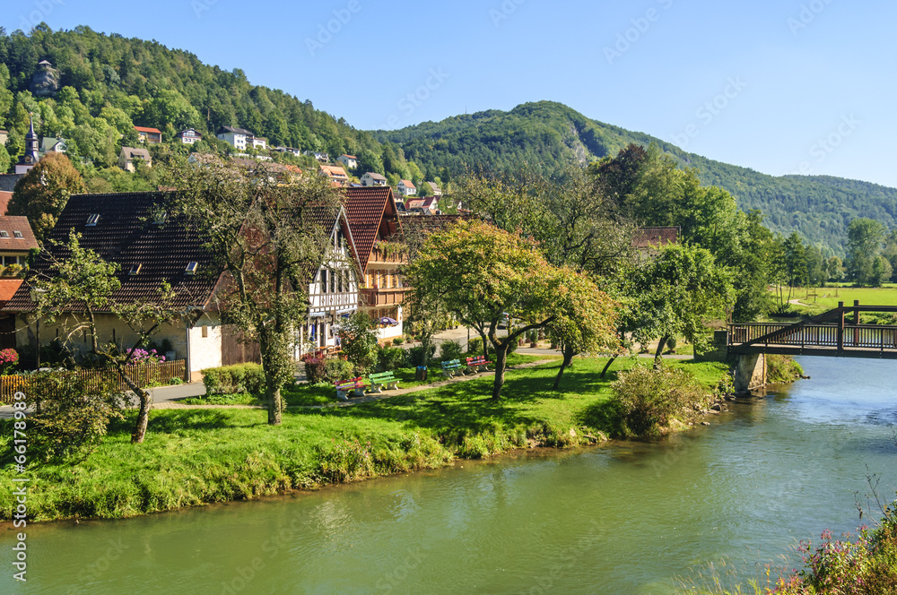 Fototapeta premium Im Wiesenttal
