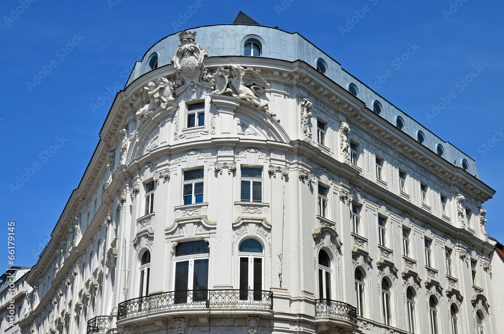 Fototapeta premium schönes altes haus