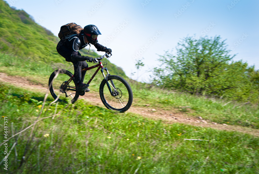 extreme downhill cycling