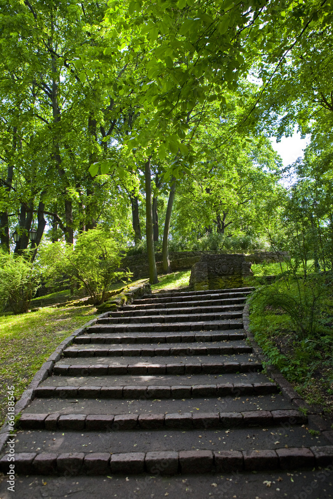 Bastion Hill Park in Riga