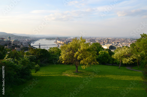 panorama of Budapest