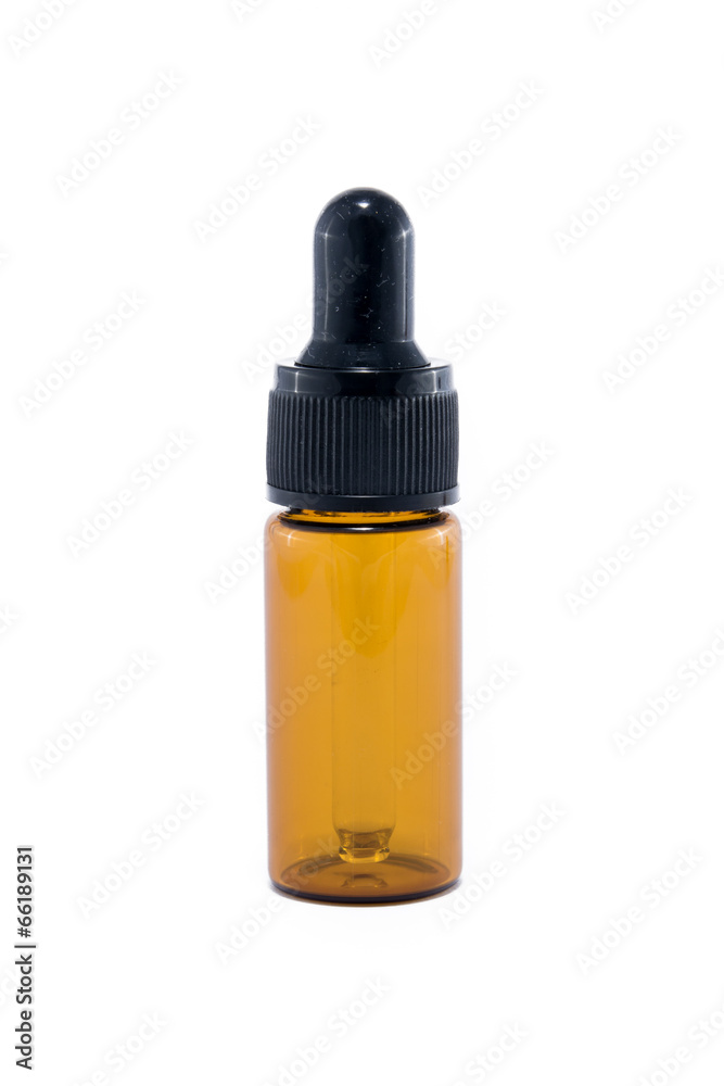 Empty glass bottles collection, isolated Empty glass bottles collection, isolated