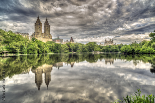 The lake Central Park, New York City © John Anderson