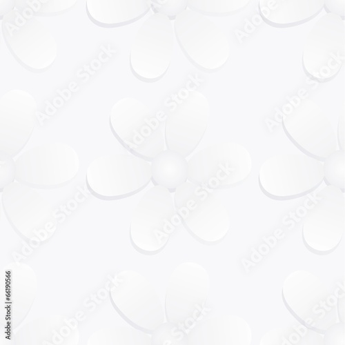 Hintergrund weisse Blumen nahtlos