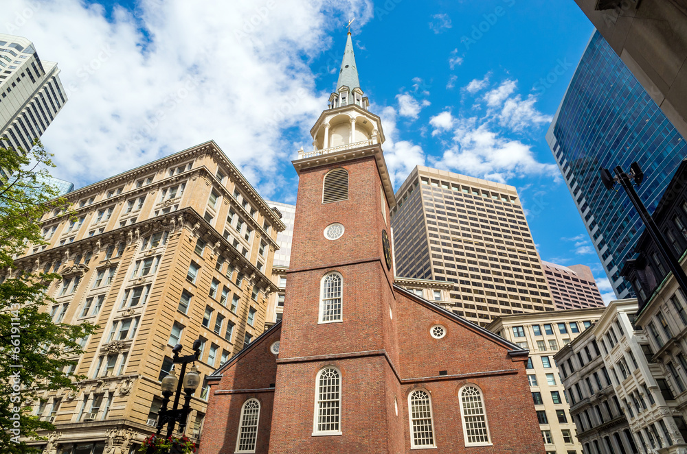 Fototapeta premium The Old South Meeting House in Boston