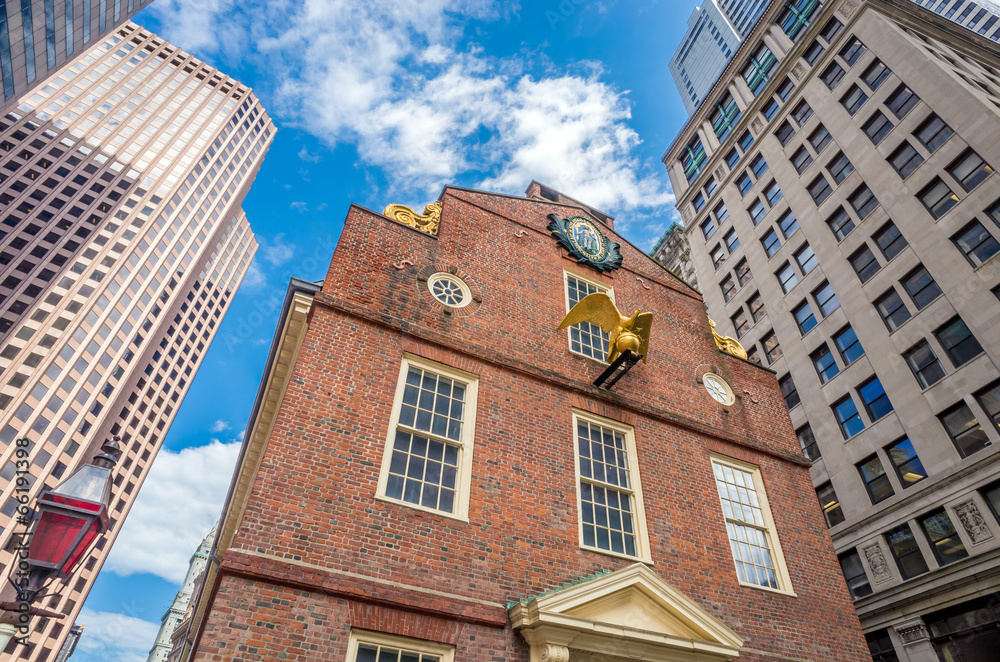 Fototapeta premium Old State House in Boston, Massachusetts