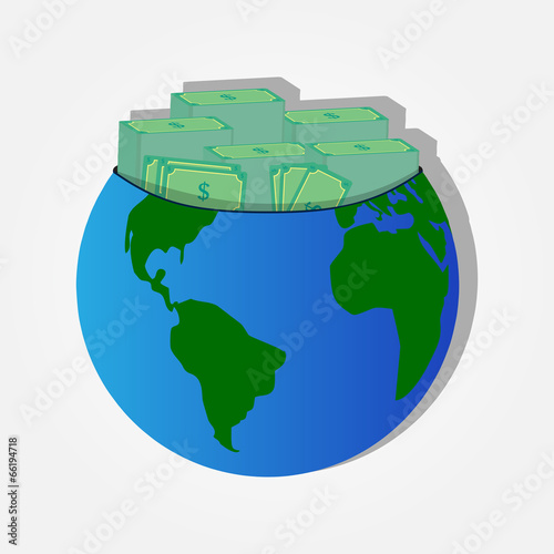 Money on the planet