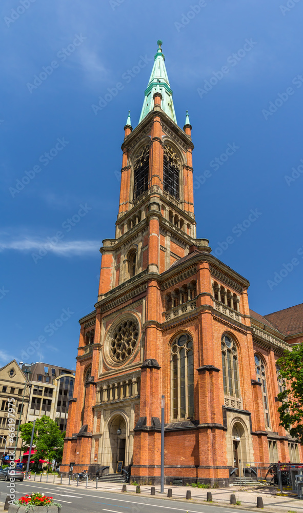 Johannes Church (Johanneskirche) in Dusseldorf, Germany