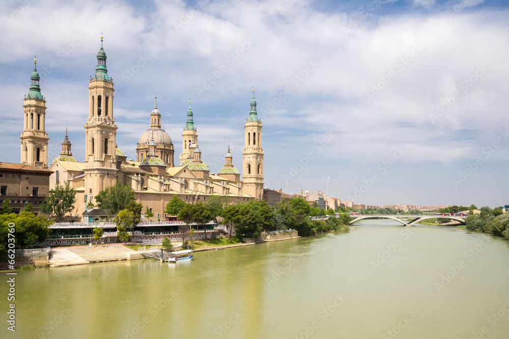 Zaragoza Basilica Cathedral Spain Zaragoza Basilica Cathedral Spain