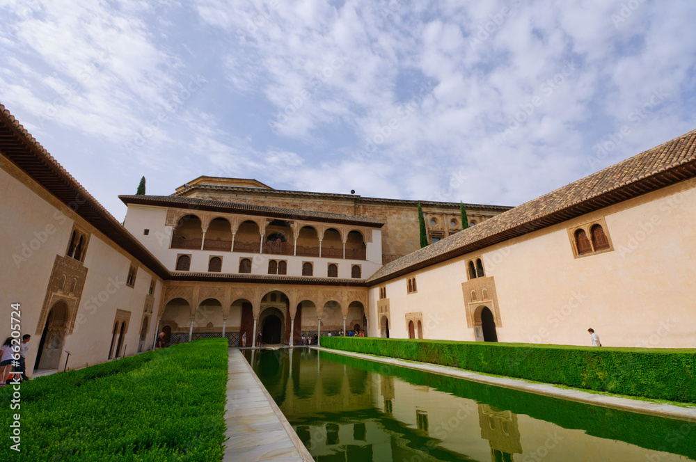 Comares at the Palacio de la Alhambra in Granada, Spain