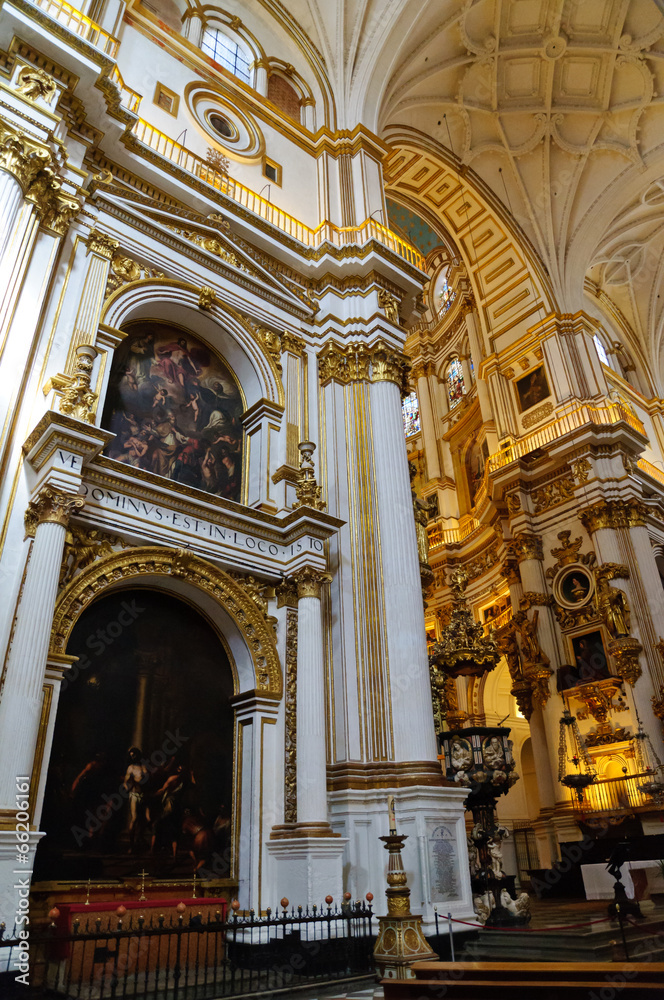 The Cathedral in Granada, Spain The Cathedral in Granada, Spain