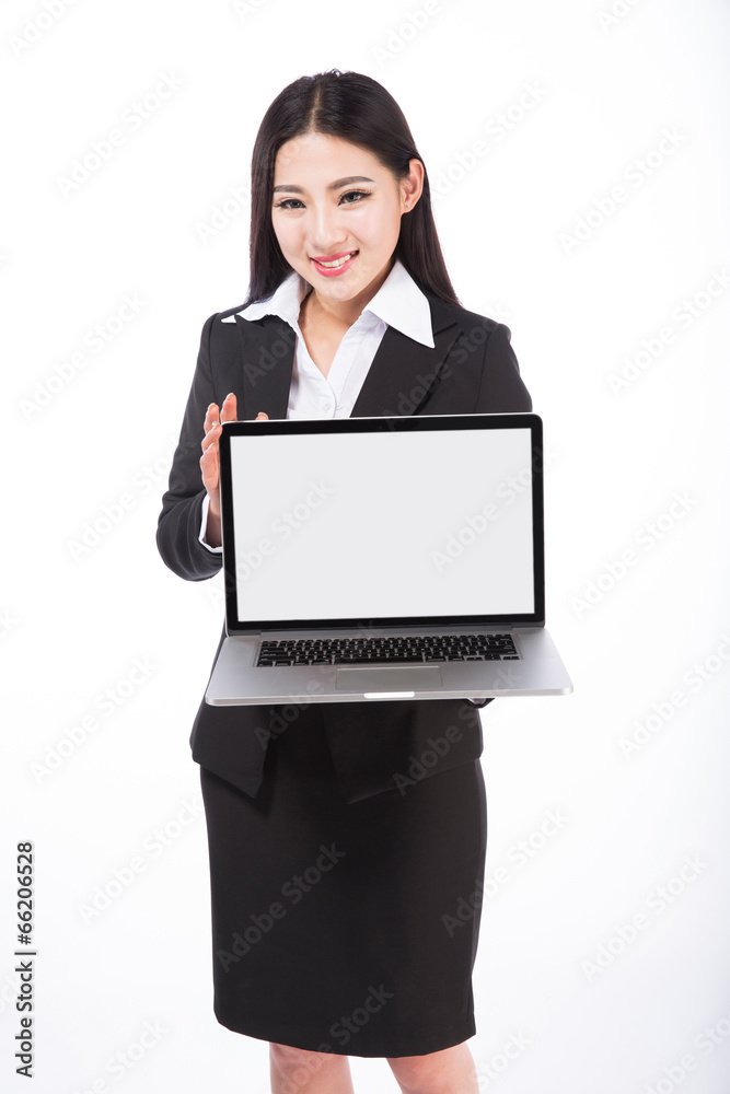 business woman. Isolated over white background business woman. Isolated over white background