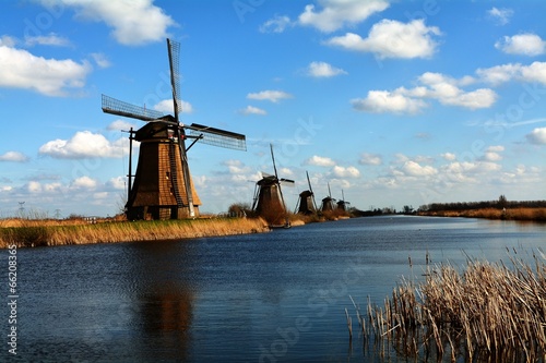 The Netherlands Kinderdijk Windmills