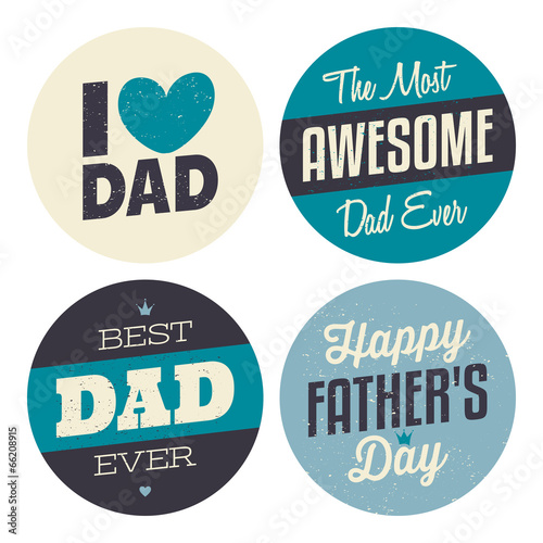 Father's Day Stickers Collection