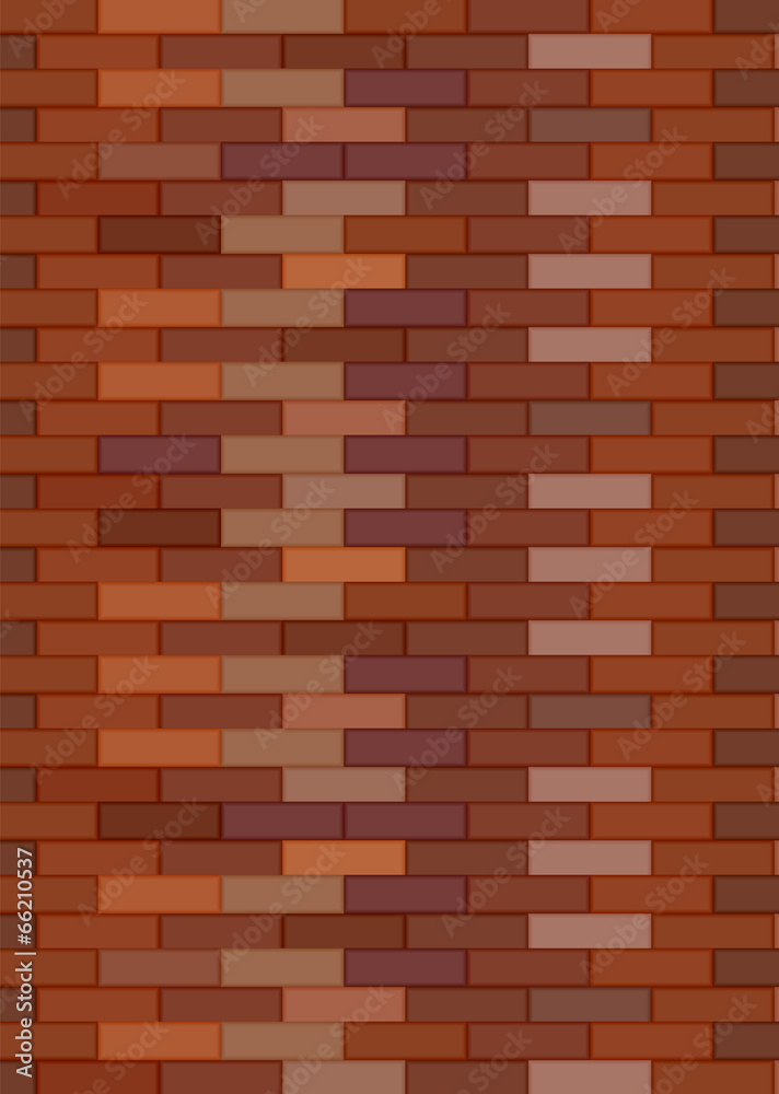 Obraz premium Brick wall | blocks texture vector