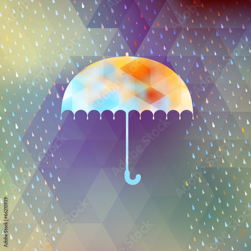 Abstract background with rain pattern. EPS 10