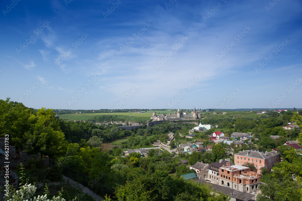 Old Castle in Kamyanets-Podilsky, Ukraine