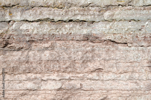 Background of a limestone cliff detail