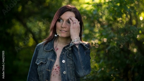 Uśmiechnięta dziewczyna