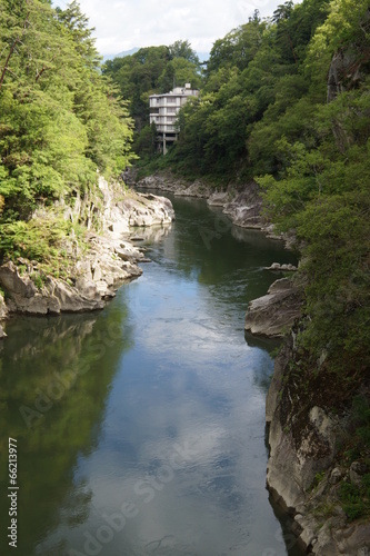 新緑の天竜峡