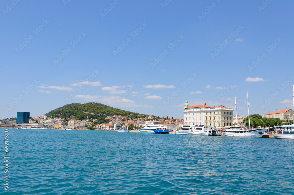 Fototapeta premium Cityscape of Split in Croatia