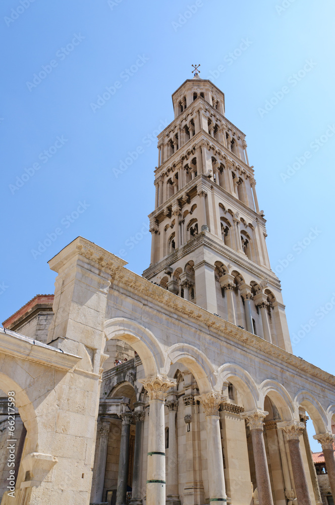 The Palace of Diocletian in Split, Croatia
