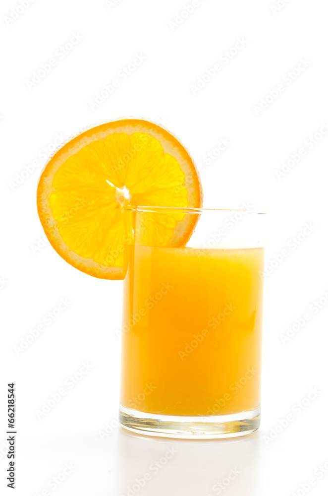 Orange juice glass Orange juice glass