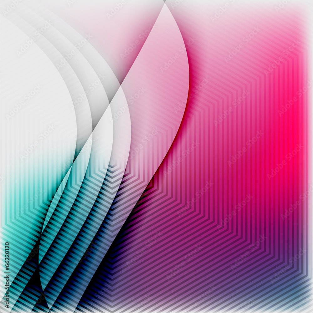 Naklejka premium Textured blurred color wave background
